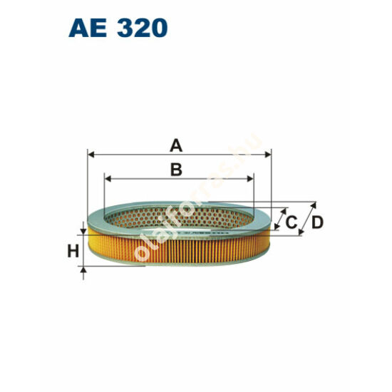 AE320 Filtron levegőszűrő