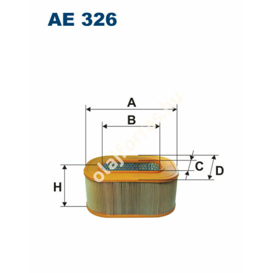 AE326 Filtron levegőszűrő