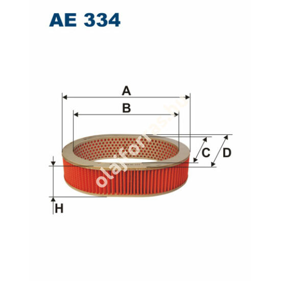 AE334 Filtron levegőszűrő