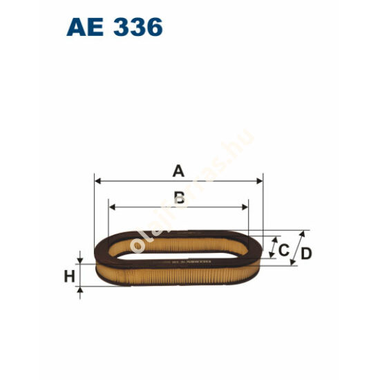 AE336 Filtron levegőszűrő