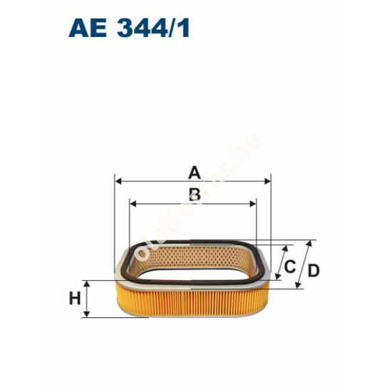AE344/1  Filtron levegőszűrő