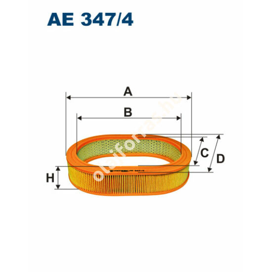 AE347/4 Filtron levegőszűrő