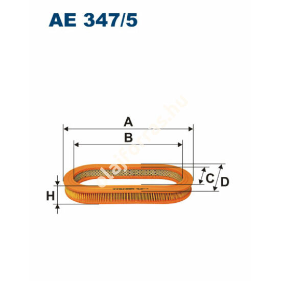 AE347/5 Filtron levegőszűrő