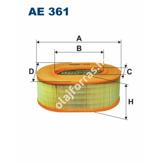 AE361 Filtron levegőszűrő
