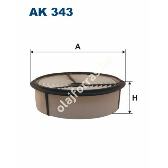 AK343 Filtron levegőszűrő