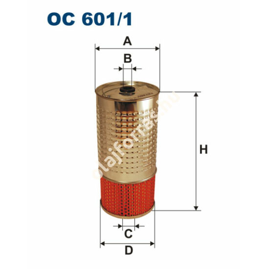 OC601/1 Filron olajszűrő