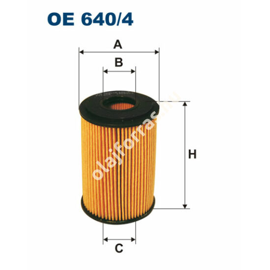OE640/4 Filron olajszűrő