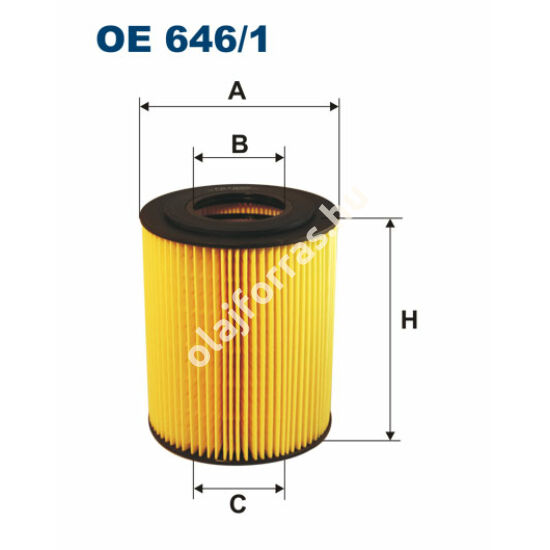 OE646/1 Filron olajszűrő