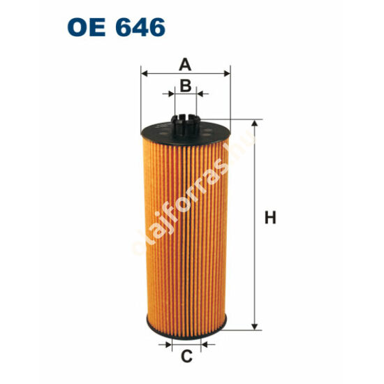 OE646 Filron olajszűrő