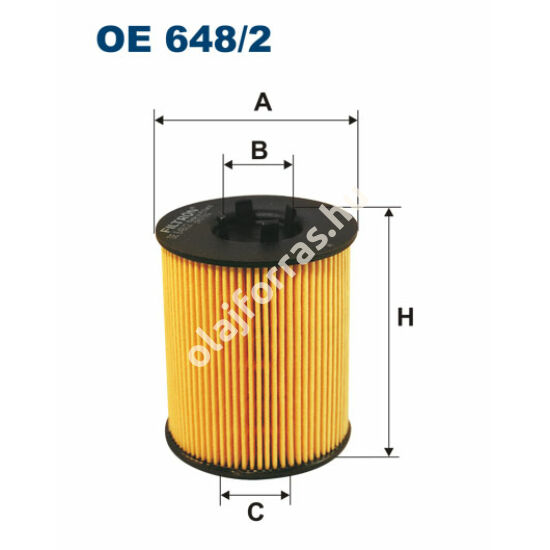 OE648/2 Filron olajszűrő