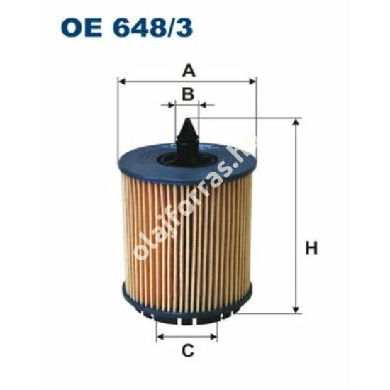 OE648/3 Filron olajszűrő