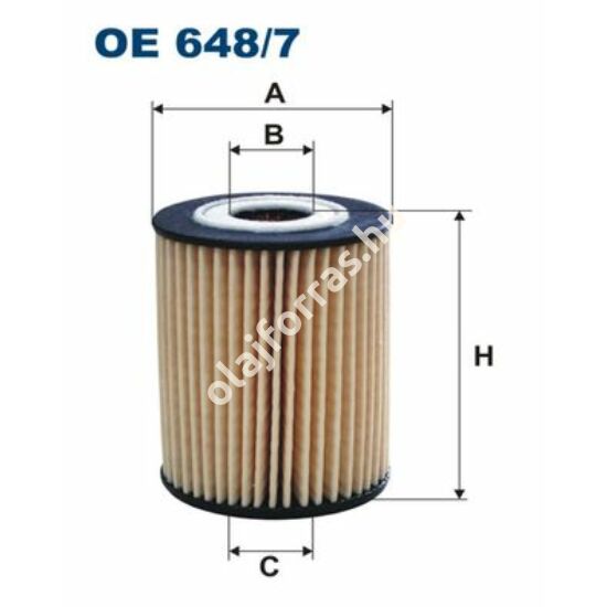 OE648/7 Filron olajszűrő