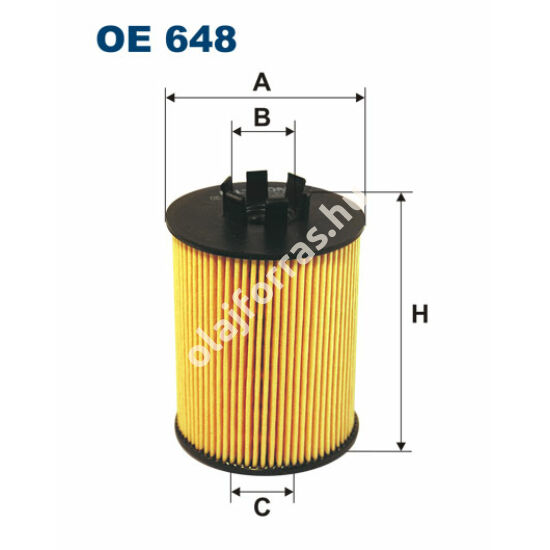 OE648 Filron olajszűrő
