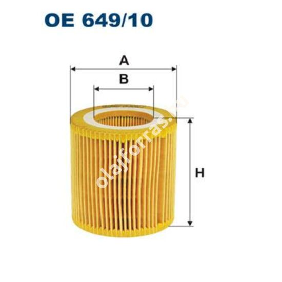 OE649/10 Filron olajszűrő