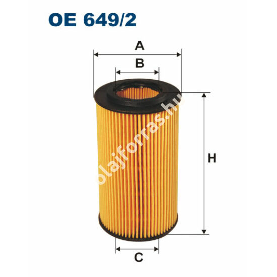 OE649/2 Filron olajszűrő