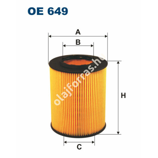 OE649 Filron olajszűrő