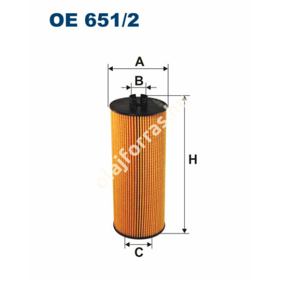 OE651/2 Filron olajszűrő