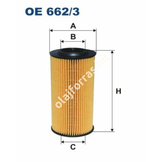 OE662/3 Filron olajszűrő