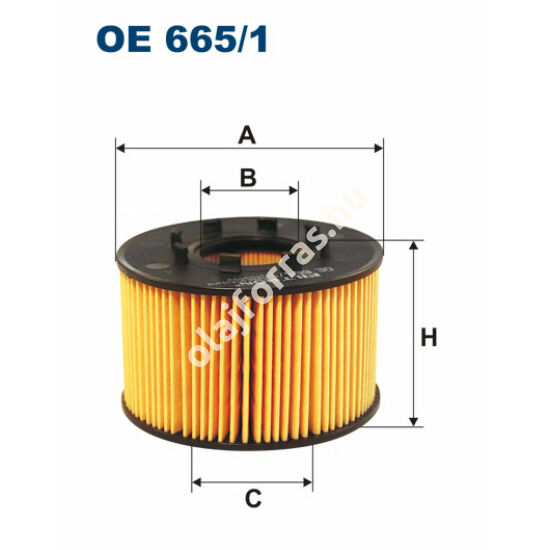 OE665/1 Filron olajszűrő