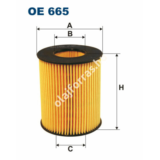OE665 Filron olajszűrő