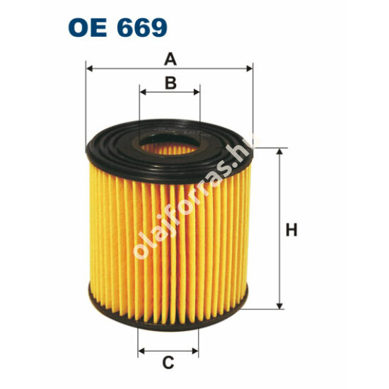 OE669 Filron olajszűrő