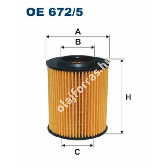 OE672/5 Filron olajszűrő