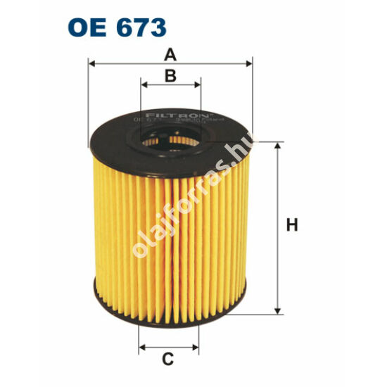 OE673 Filron olajszűrő
