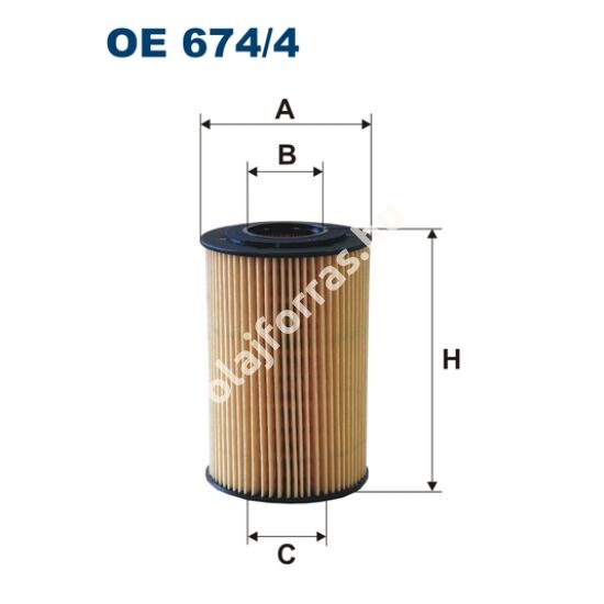 OE674/4 Filron olajszűrő