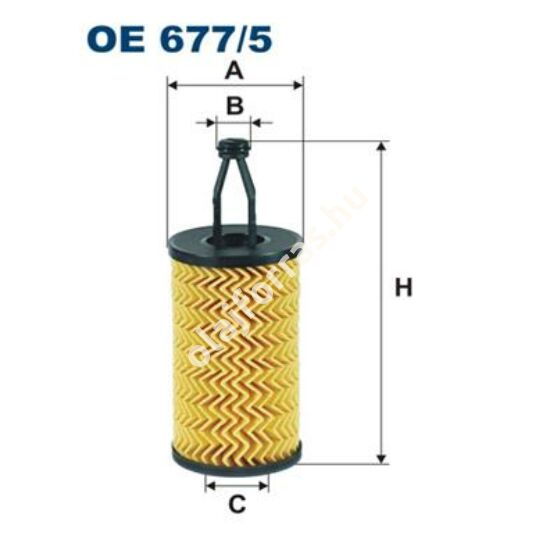 OE677/5 Filron olajszűrő