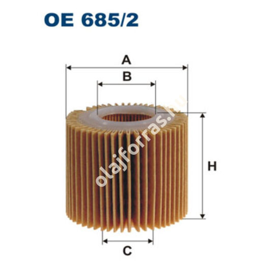 OE685/2 Filron olajszűrő