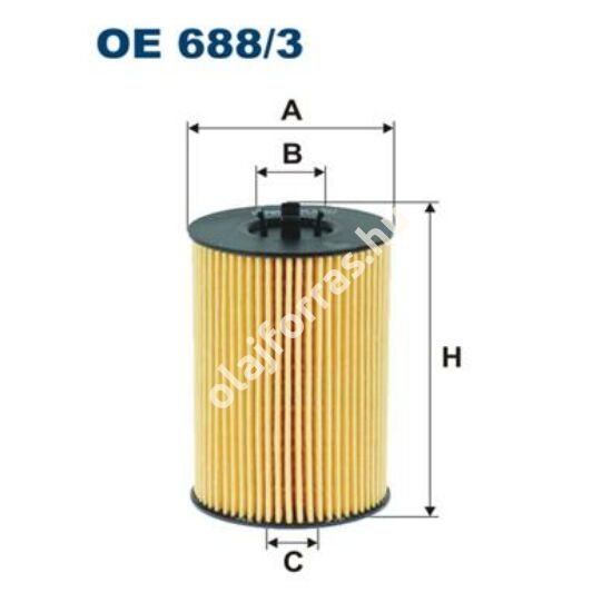 OE688/3 Filron olajszűrő