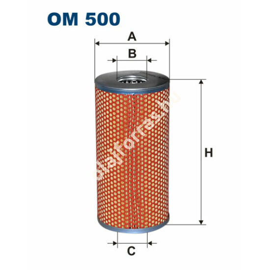 OM500 Filron olajszűrő