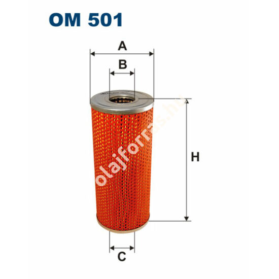 OM501 Filron olajszűrő
