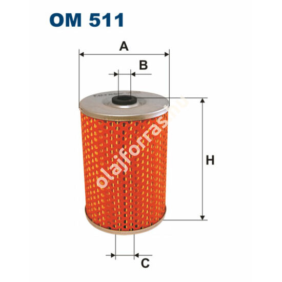 OM511 Filron olajszűrő