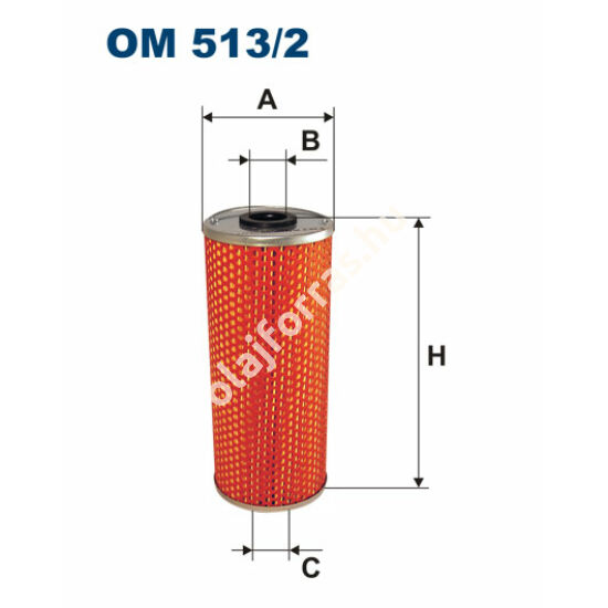 OM513/2 Filron olajszűrő