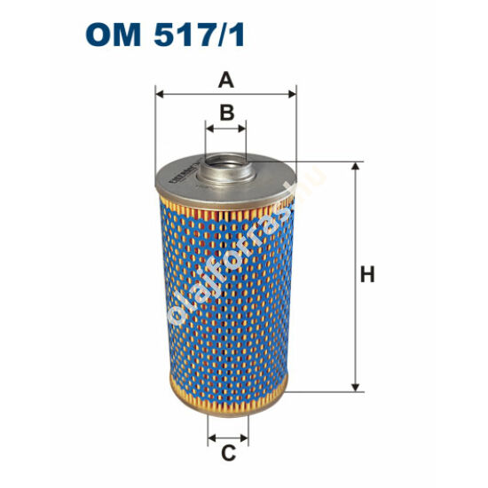OM517/1 Filron olajszűrő