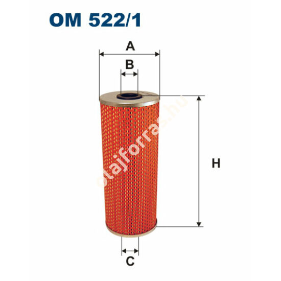 OM522/1 Filron olajszűrő