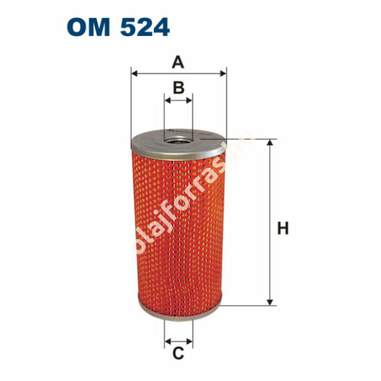 OM524 Filron olajszűrő
