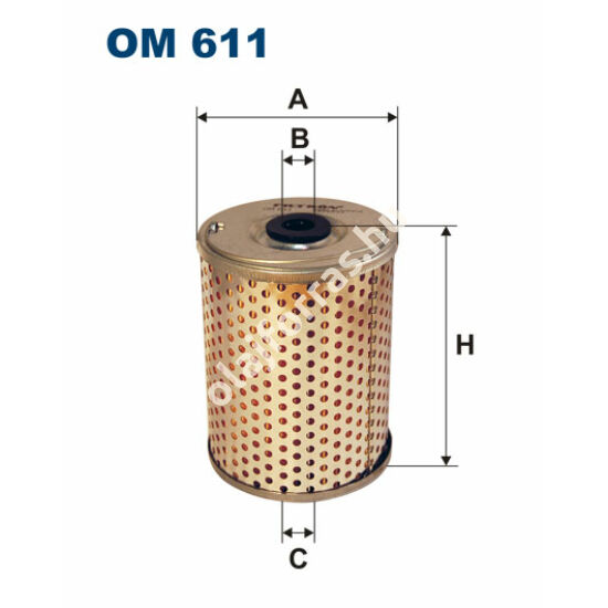 OM611 Filron olajszűrő