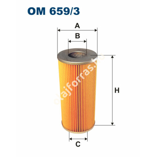 OM659/3 Filron olajszűrő