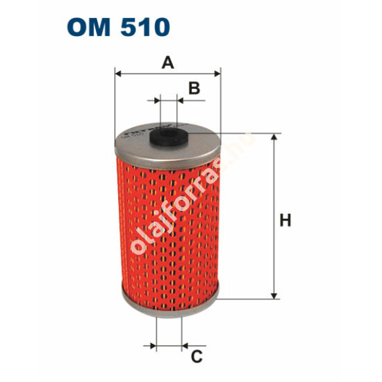 OM510 Filron olajszűrő