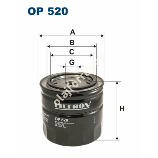 OP520 Filron olajszűrő