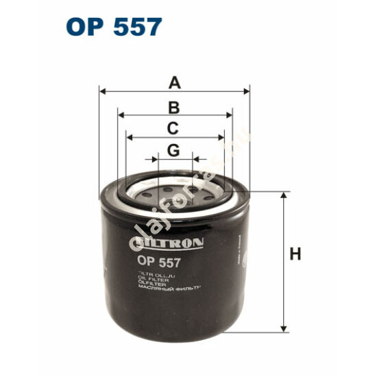 OP557 Filron olajszűrő