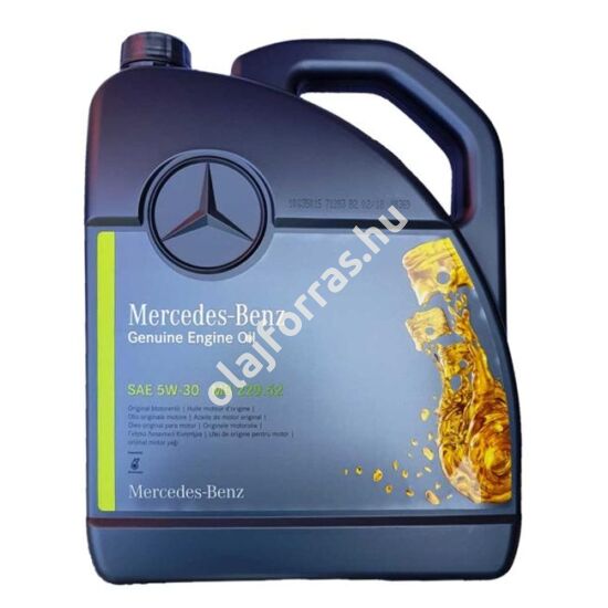 Mercedes motorolaj MB 229.52 5W-30 5L