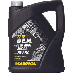 Mannol 7715 O.E.M. for VW Audi Skoda 5W-30 5L
