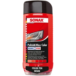 Sonax polir és wax piros 500ml