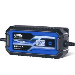 Krafton Inteligens Akkumulátortöltő 12V 4A