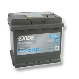 Exide Premium EA530 53Ah jobb+