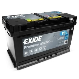 Exide Premium EA900 90Ah jobb+