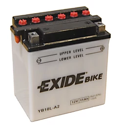 Exide EB10L-A2 11Ah jobb+ 12V (folyadékos) (YB10L-A2)
